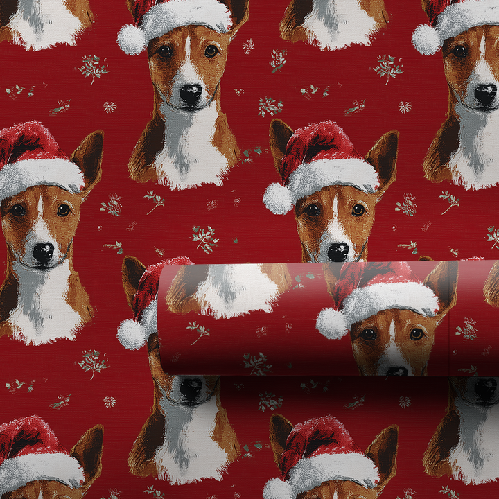 Basenji Claus
