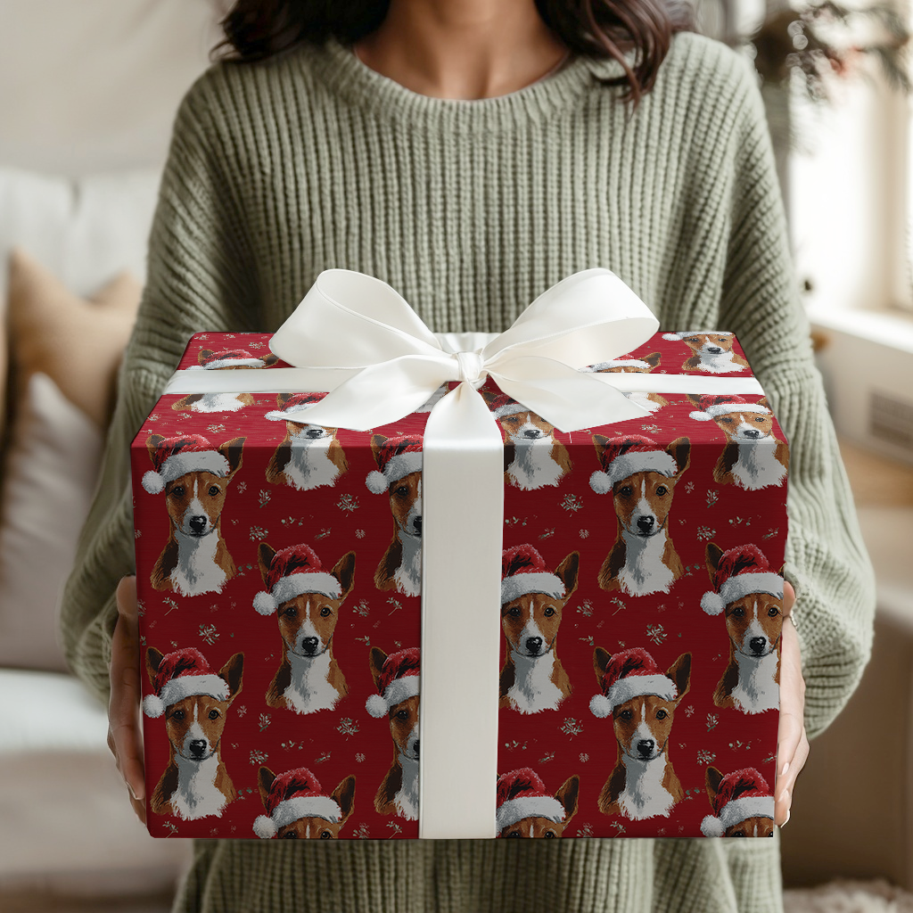 Basenji Claus