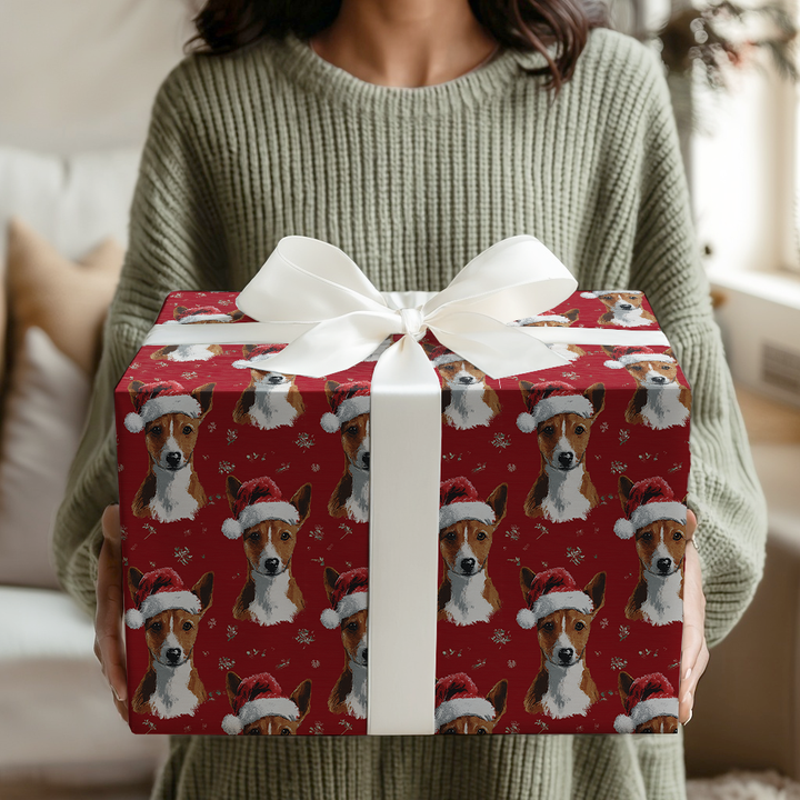 Basenji Claus