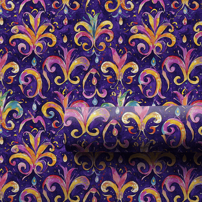 Krewe Fest - Wrapping Paper - Aspen & Arlo