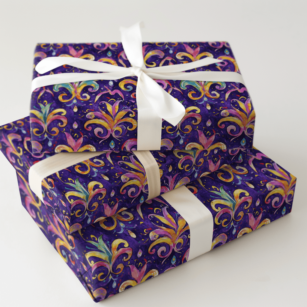 Krewe Fest - Wrapping Paper - Aspen & Arlo