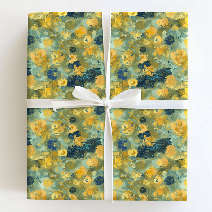 Mona Mosaic Yellow - Wrapping Paper - Aspen & Arlo