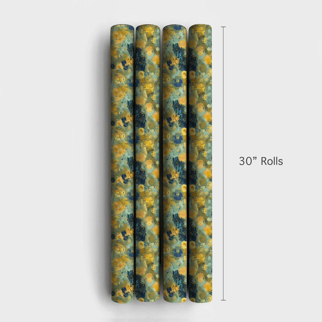 Mona Mosaic Yellow - Wrapping Paper - Aspen & Arlo