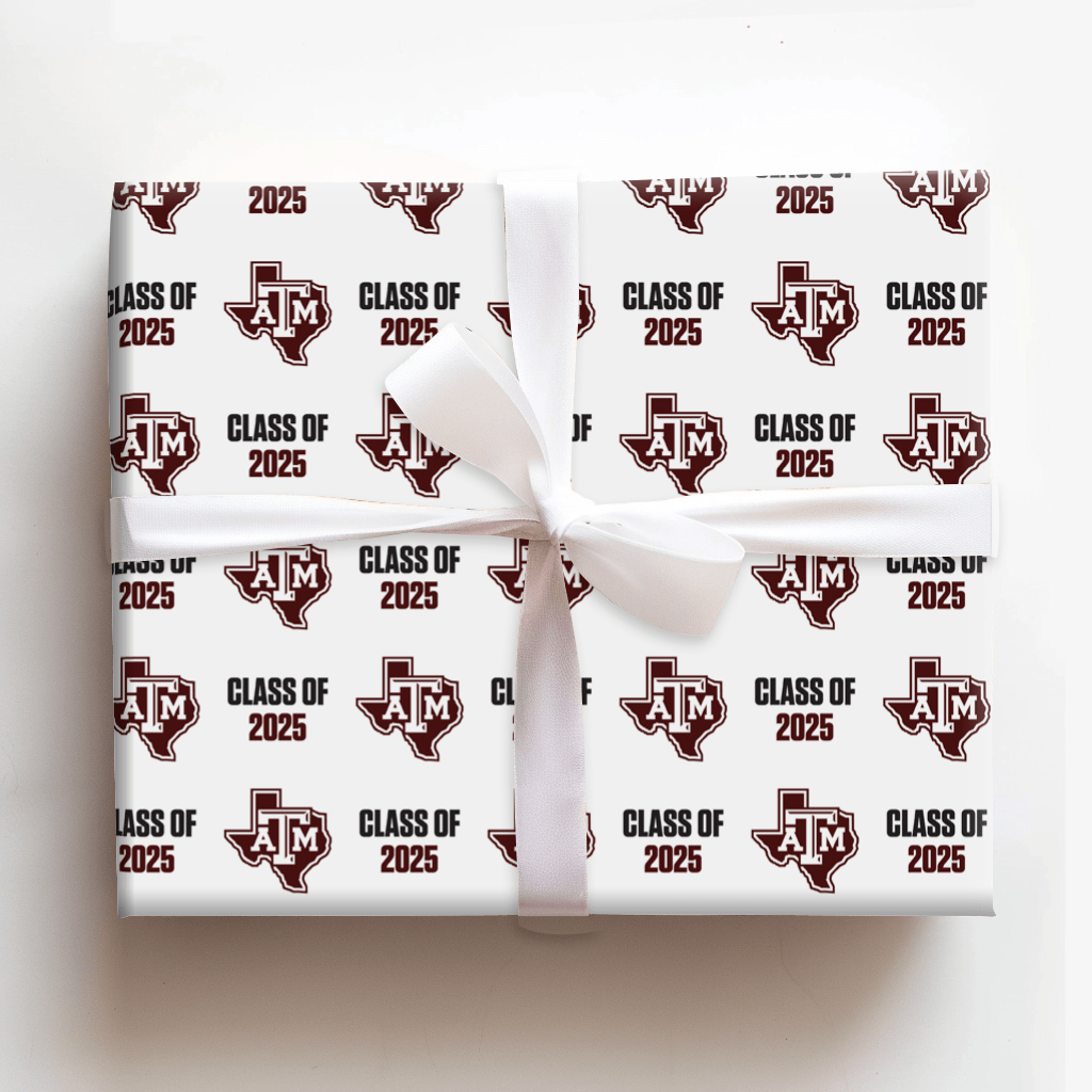 Class of 2025 A&M - Wrapping Paper - Aspen & Arlo