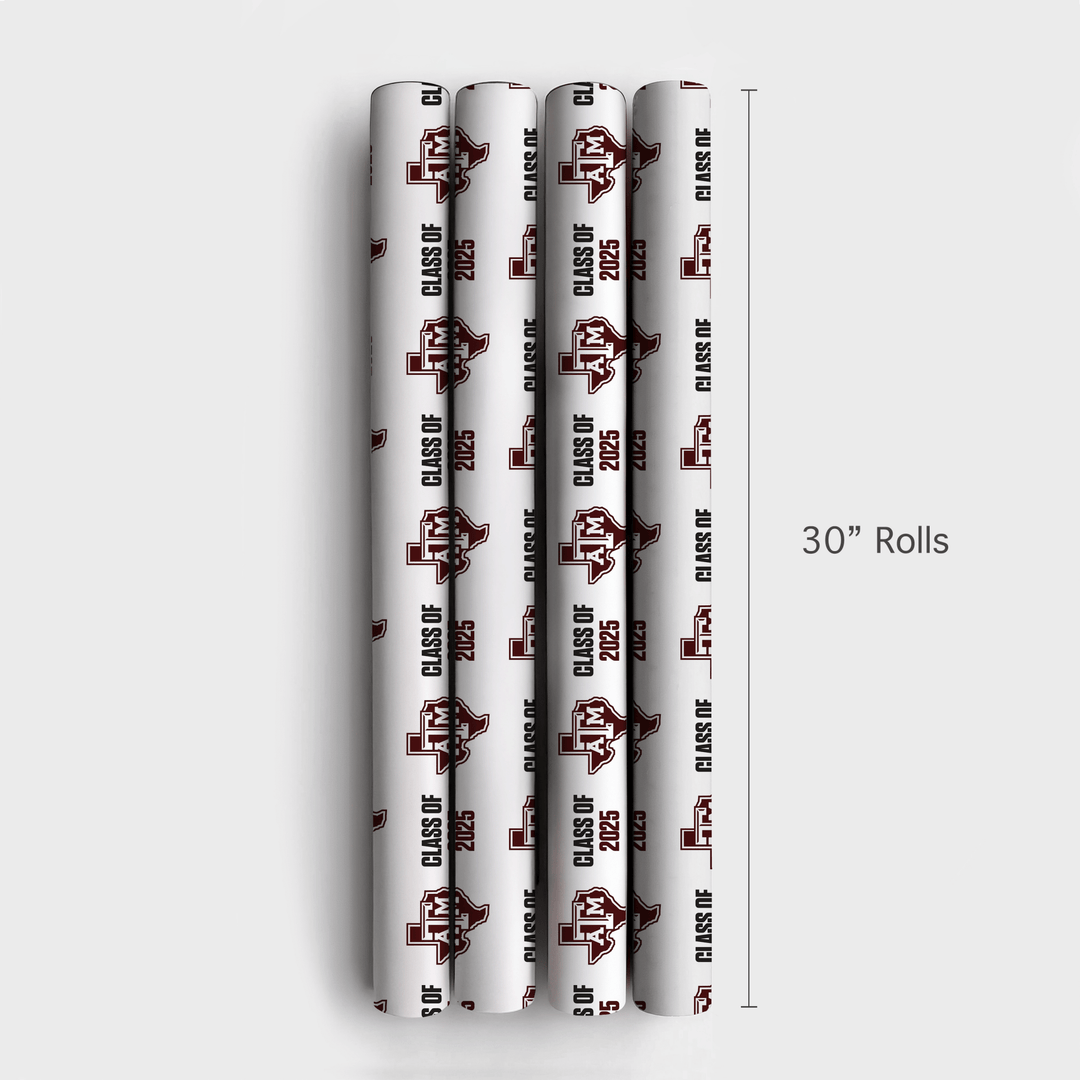 Class of 2025 A&M - Wrapping Paper - Aspen & Arlo