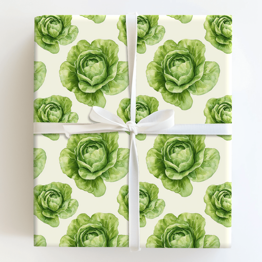 Green Crisp - Wrapping Paper - Aspen & Arlo