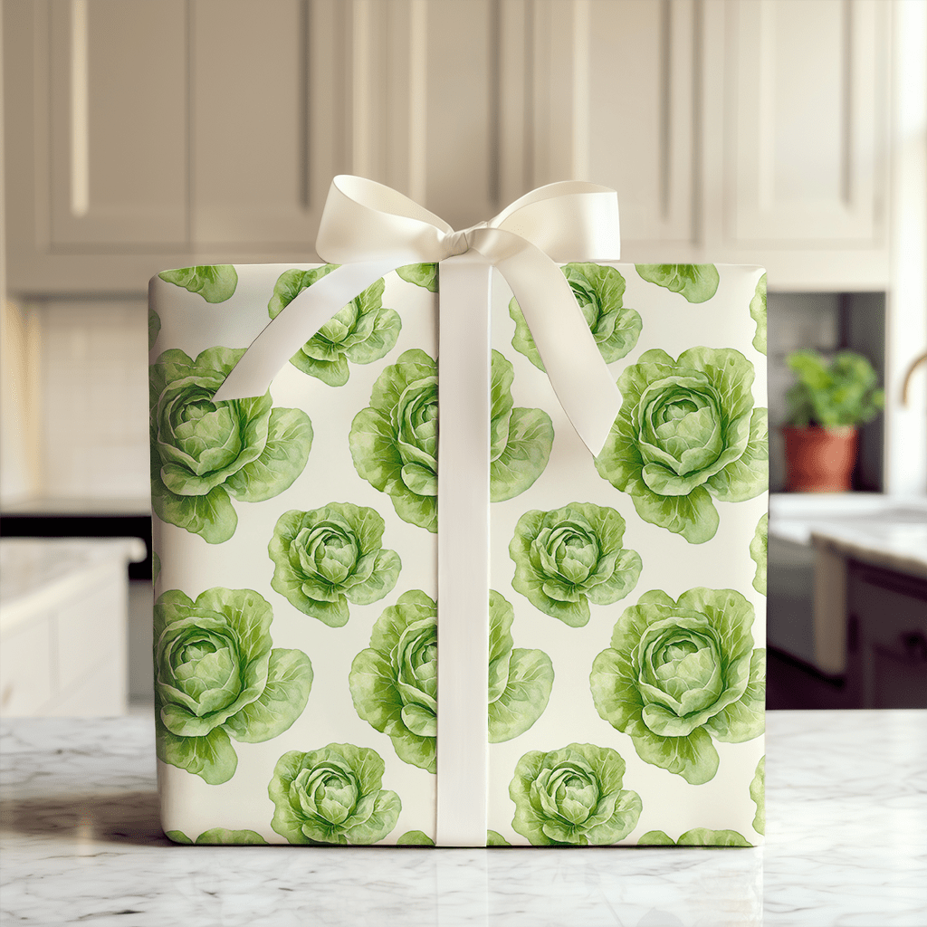 Green Crisp - Wrapping Paper - Aspen & Arlo