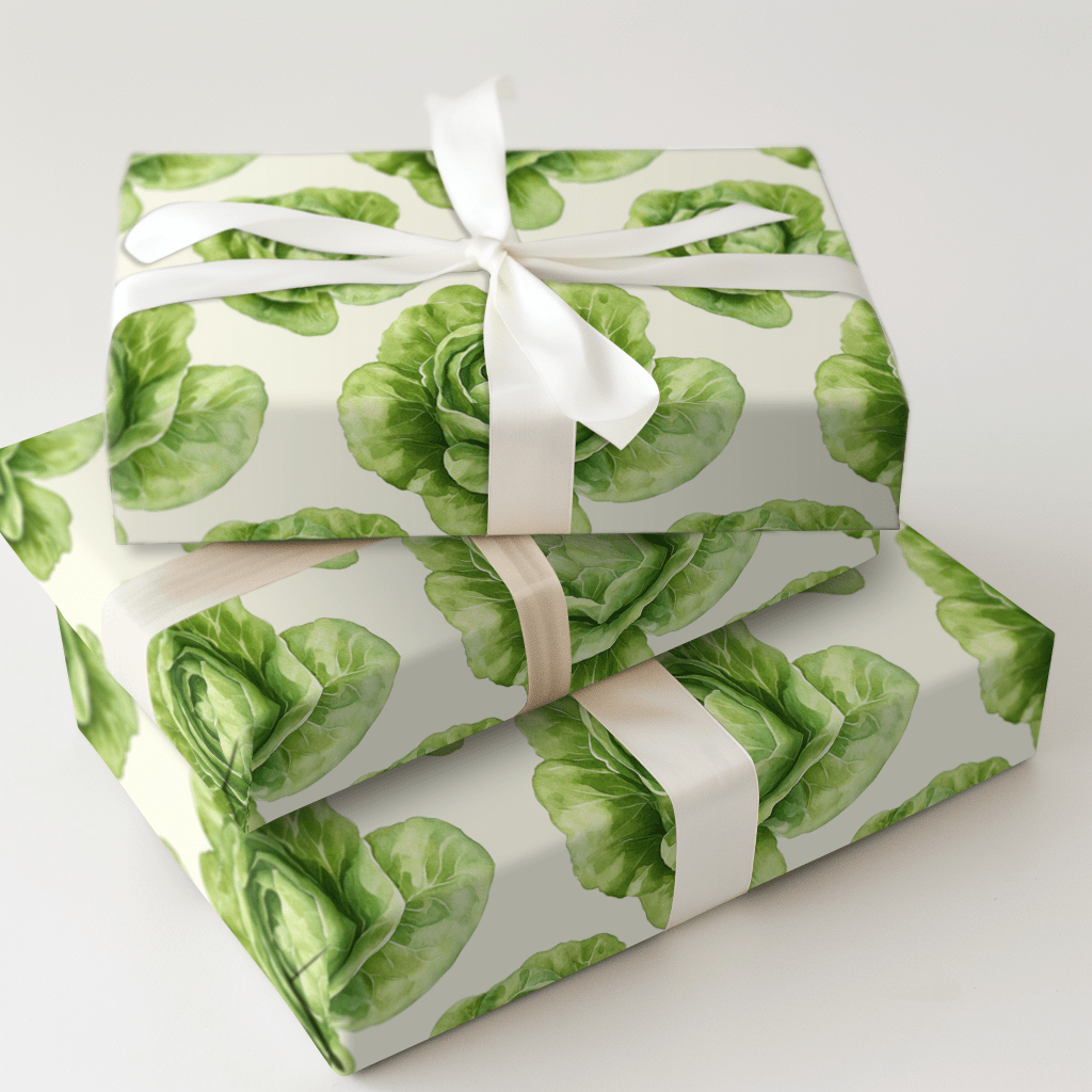 Green Crisp - Wrapping Paper - Aspen & Arlo
