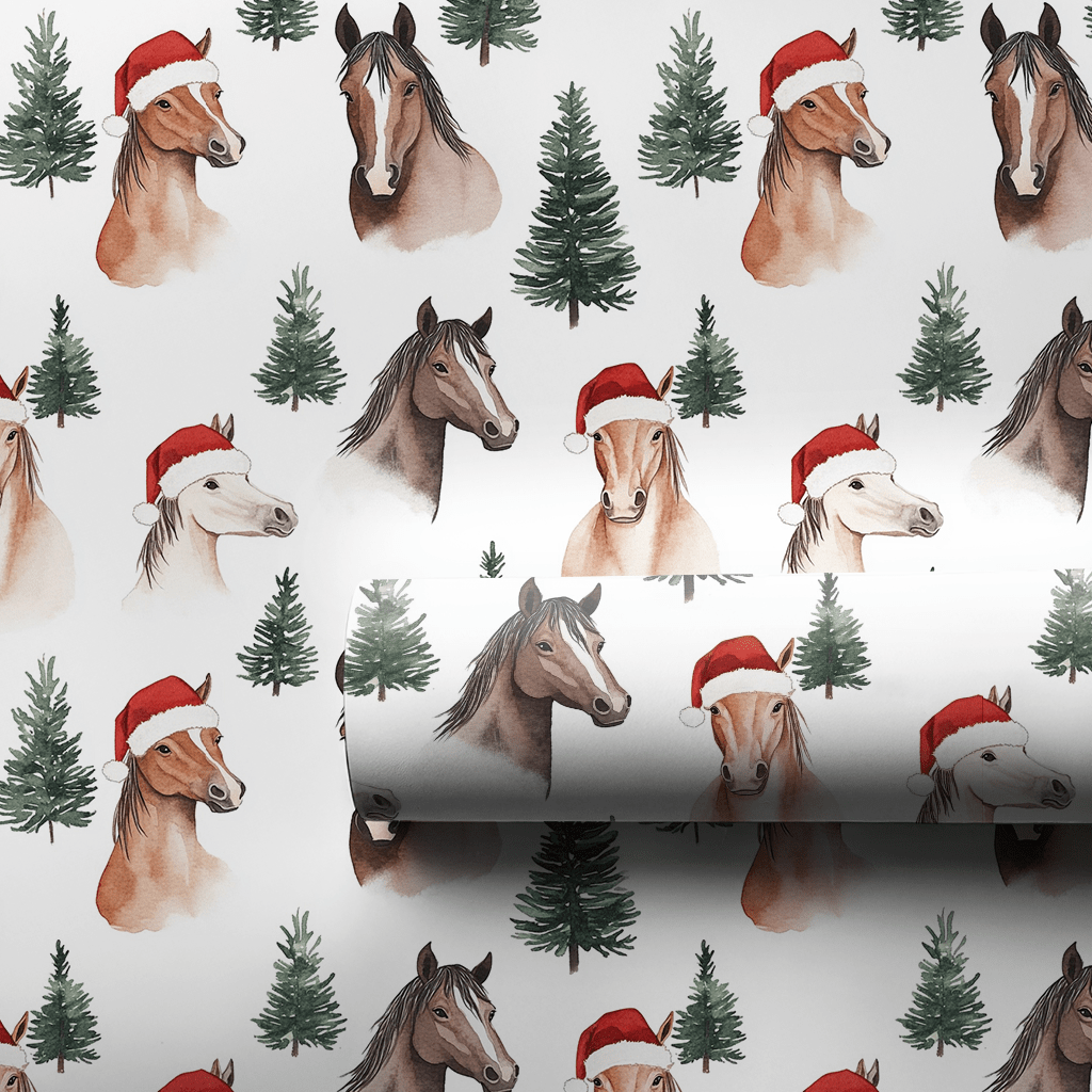 Barn Christmas Card - Wrapping Paper - Aspen & Arlo