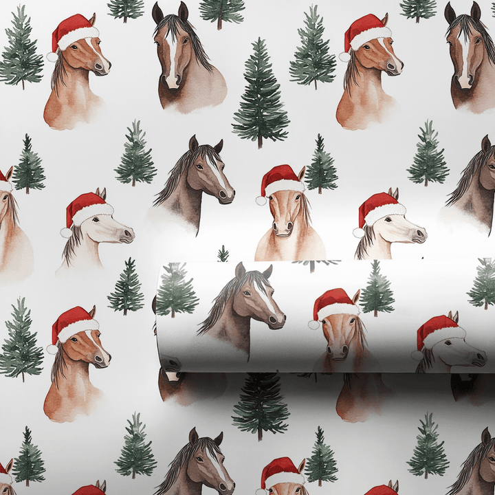 Barn Christmas Card - Wrapping Paper - Aspen & Arlo