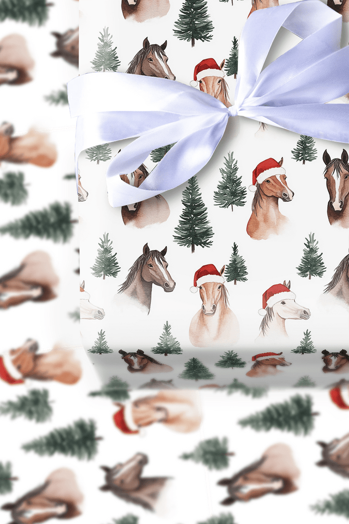 Barn Christmas Card - Wrapping Paper - Aspen & Arlo