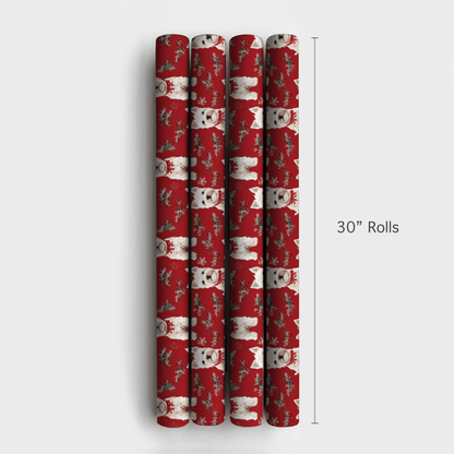 Wheaten Christmas - Wrapping Paper - Aspen & Arlo