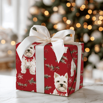 Wheaten Christmas - Wrapping Paper - Aspen & Arlo