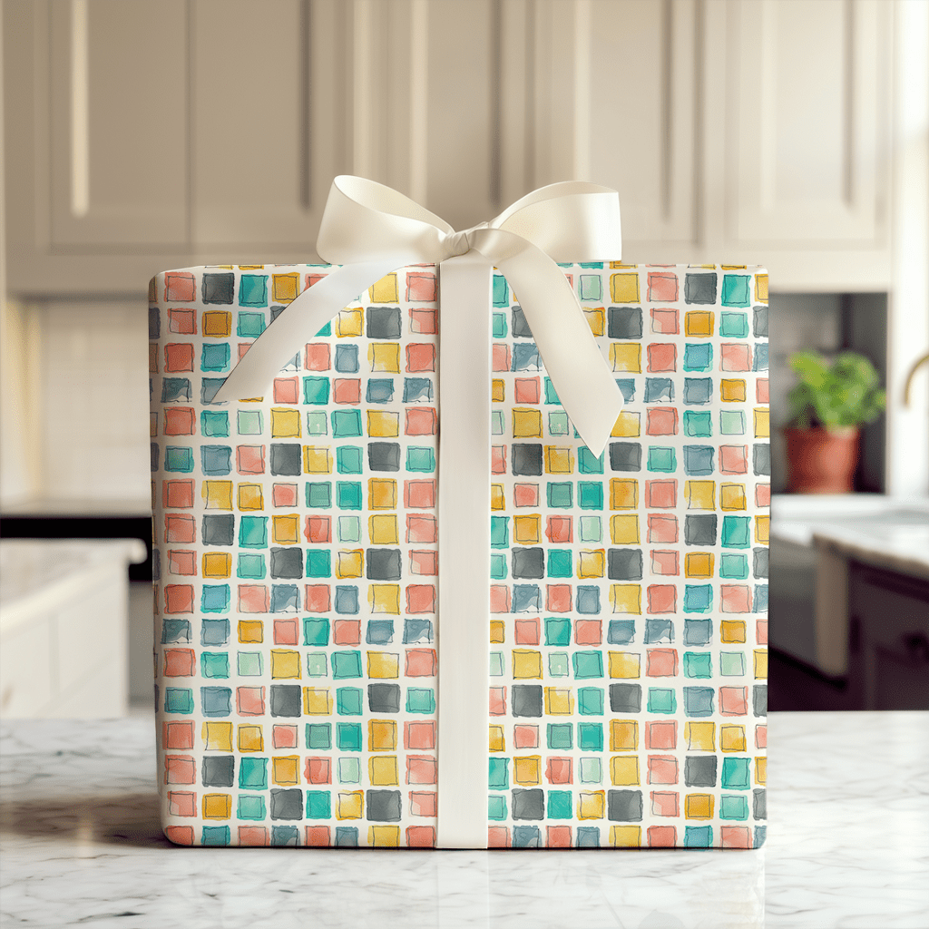 Celebrate Cubes - Wrapping Paper - Aspen & Arlo