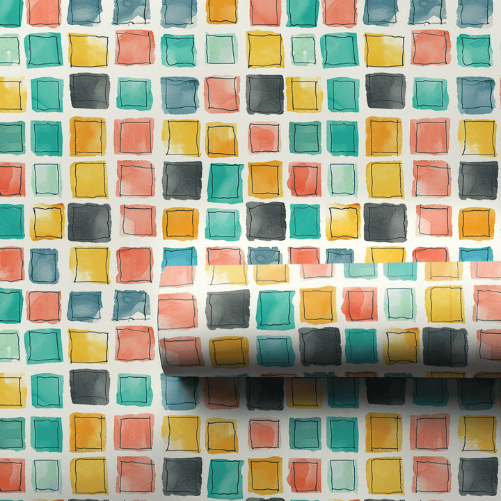 Celebrate Cubes - Wrapping Paper - Aspen & Arlo
