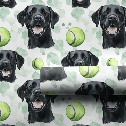 Midnight Fetcher - Wrapping Paper - Aspen & Arlo