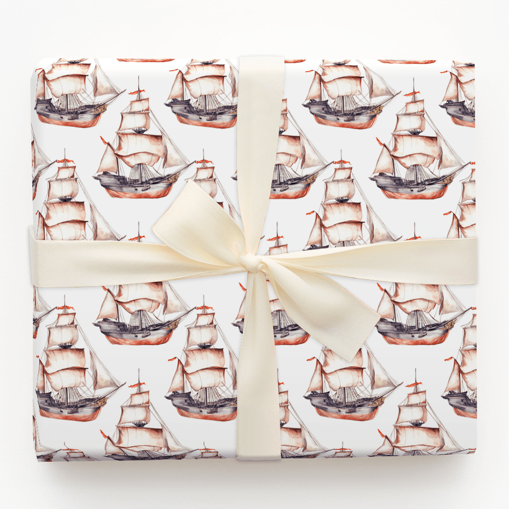 Sails Up - Wrapping Paper - Aspen & Arlo