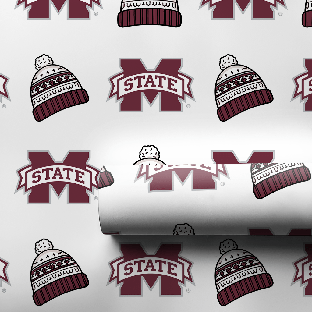 Mississippi Beanie - Wrapping Paper - Aspen & Arlo