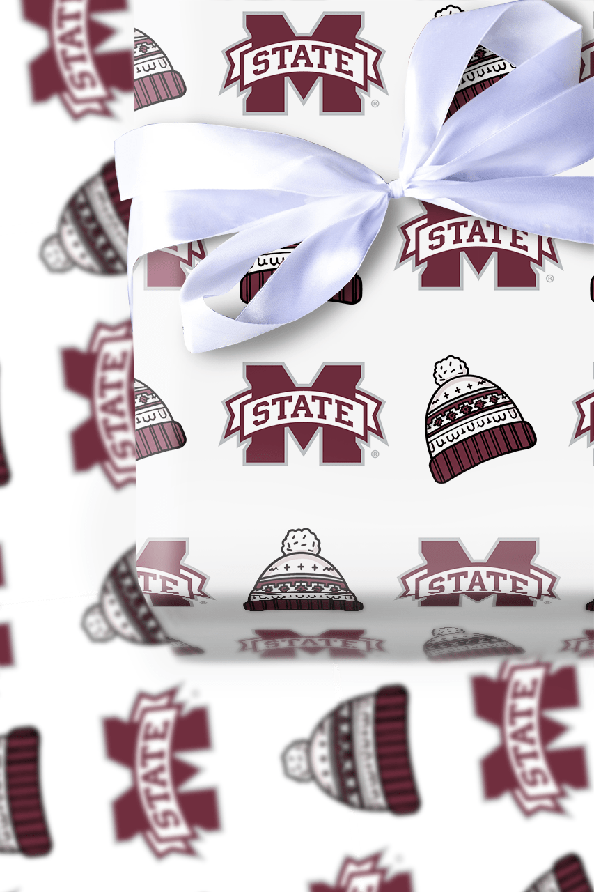 Mississippi Beanie - Wrapping Paper - Aspen & Arlo