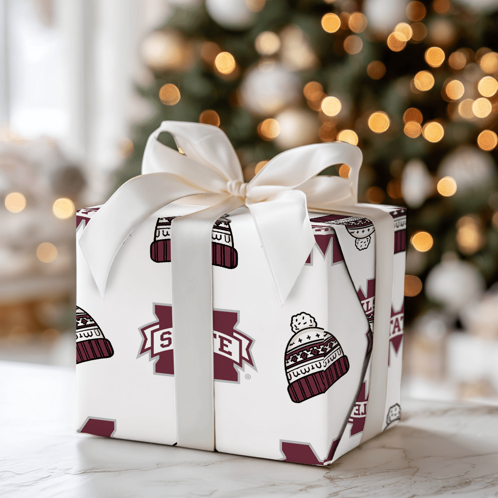 Mississippi Beanie - Wrapping Paper - Aspen & Arlo