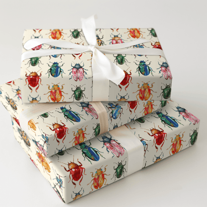 The Ledger Collection - Buggin' Around - Wrapping Paper - Aspen & Arlo