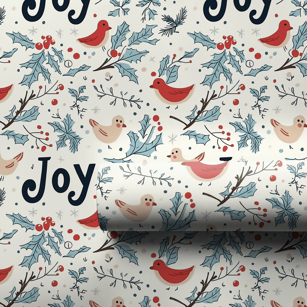 Joy Bird - Wrapping Paper - Aspen & Arlo