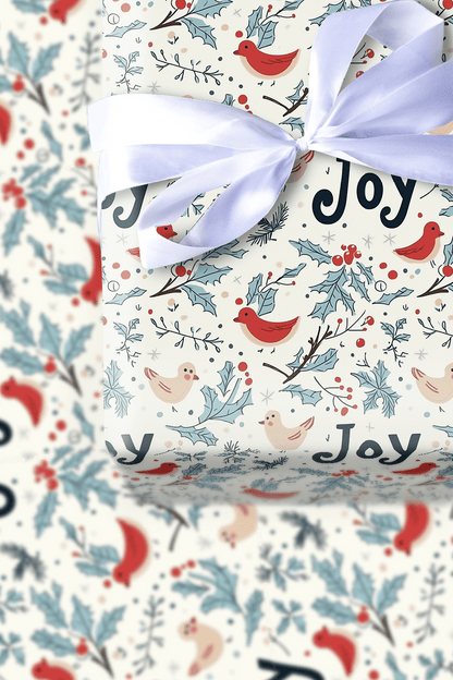 Joy Bird - Wrapping Paper - Aspen & Arlo