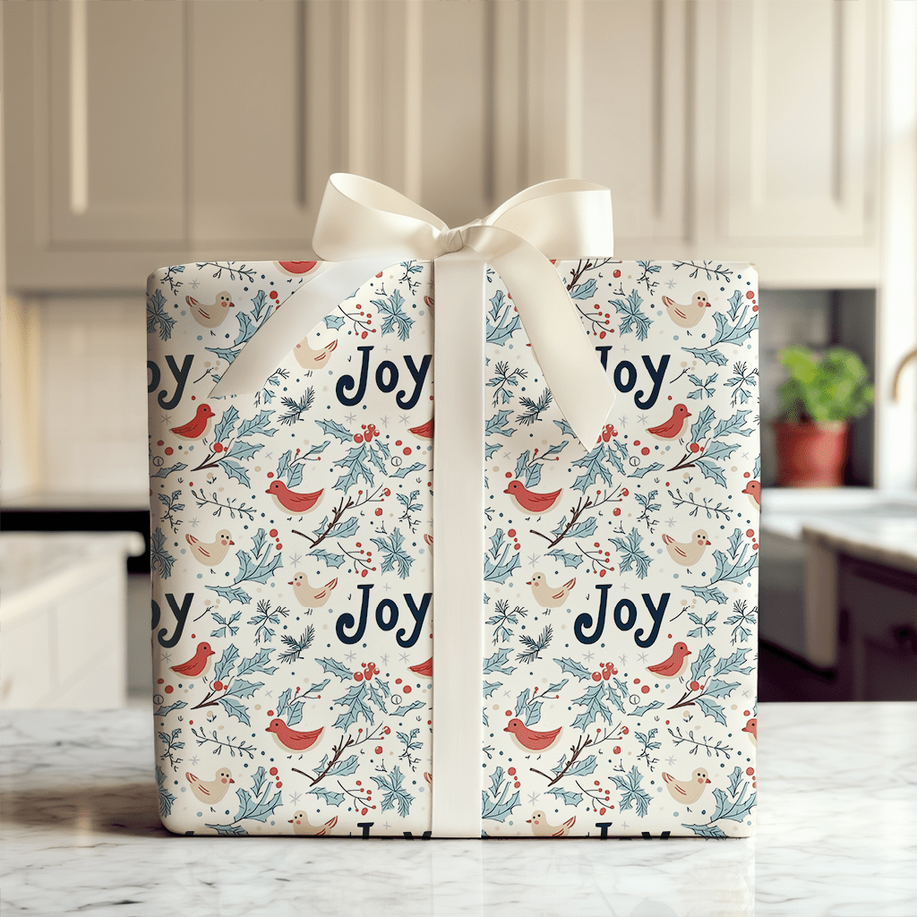 Joy Bird - Wrapping Paper - Aspen & Arlo