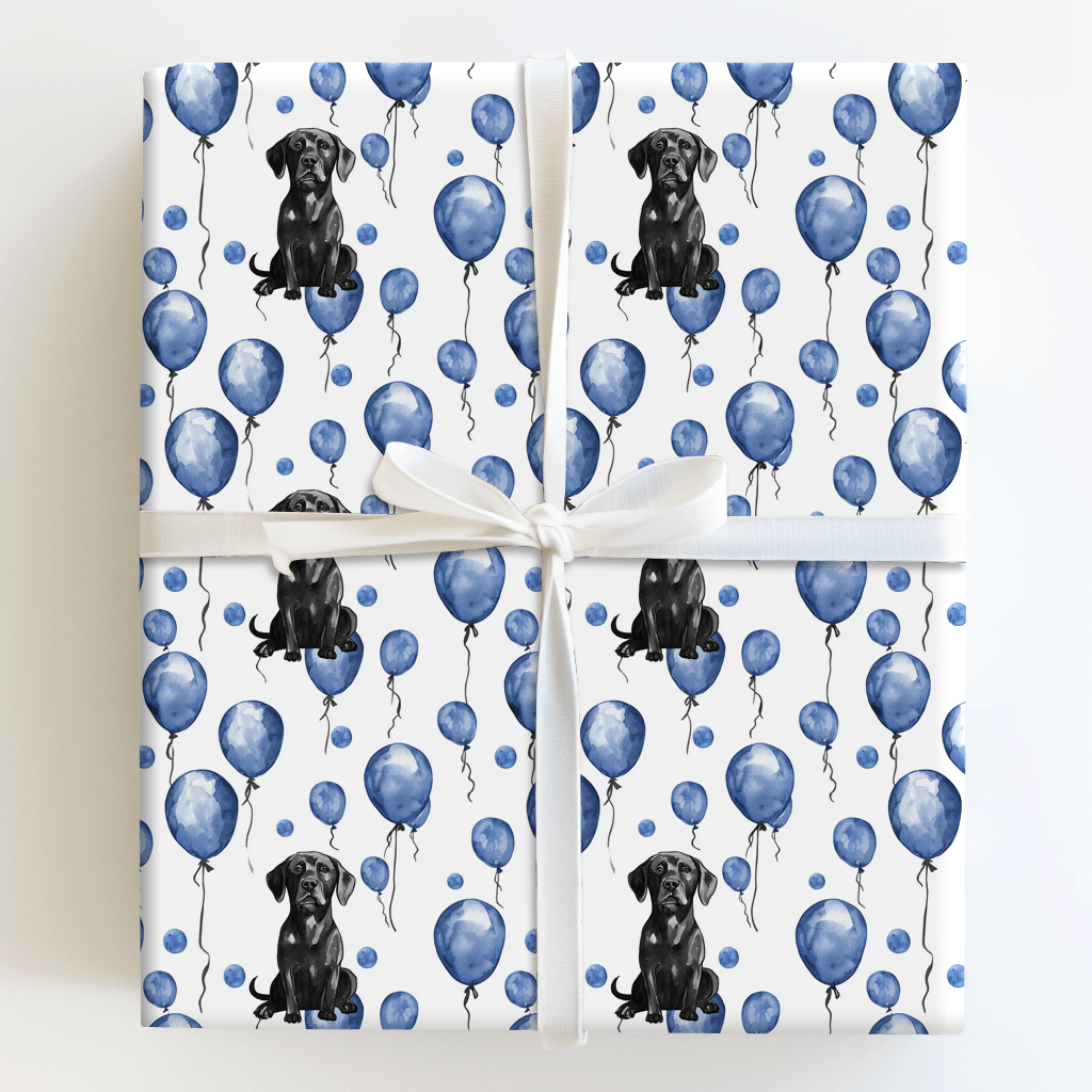 Bluetiful Pawty - Wrapping Paper - Aspen & Arlo