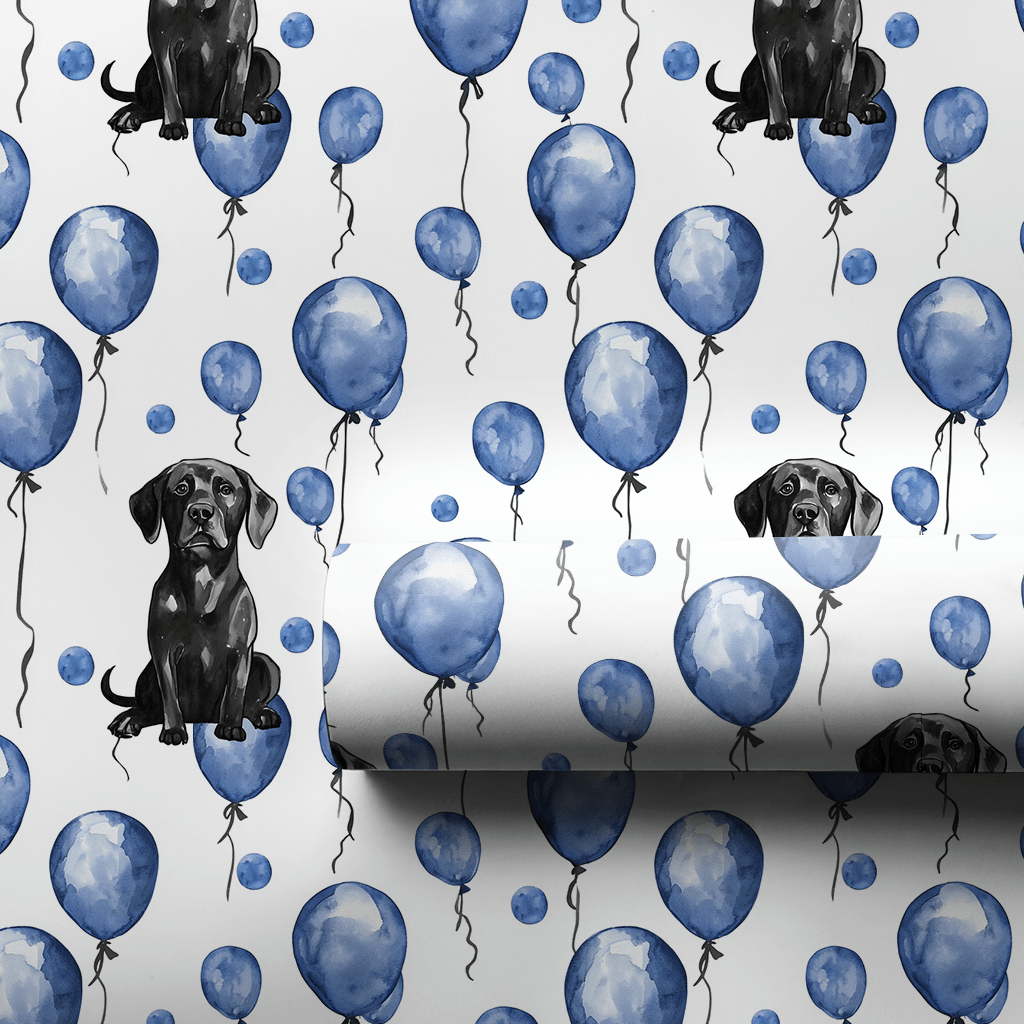 Bluetiful Pawty - Wrapping Paper - Aspen & Arlo