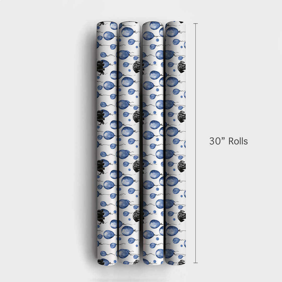 Bluetiful Pawty - Wrapping Paper - Aspen & Arlo