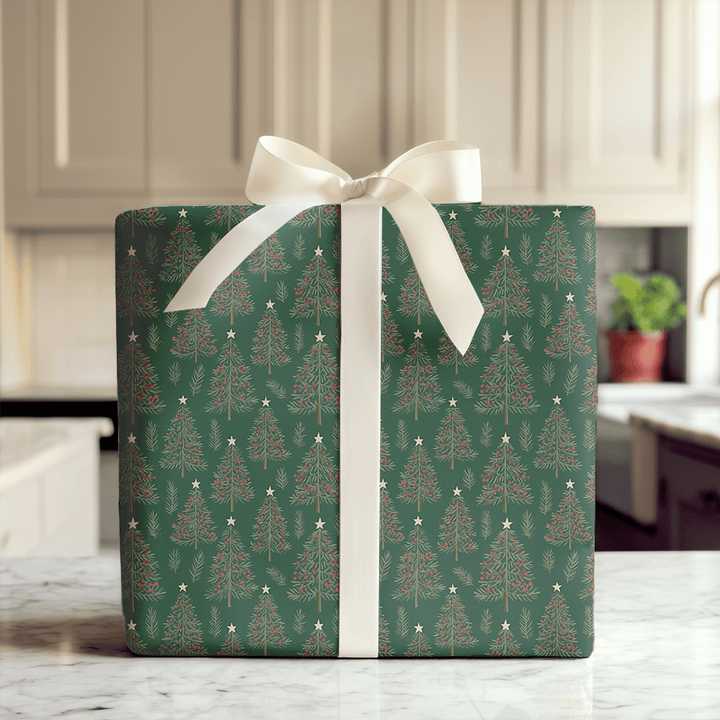The Noble Fir - Wrapping Paper - Aspen & Arlo