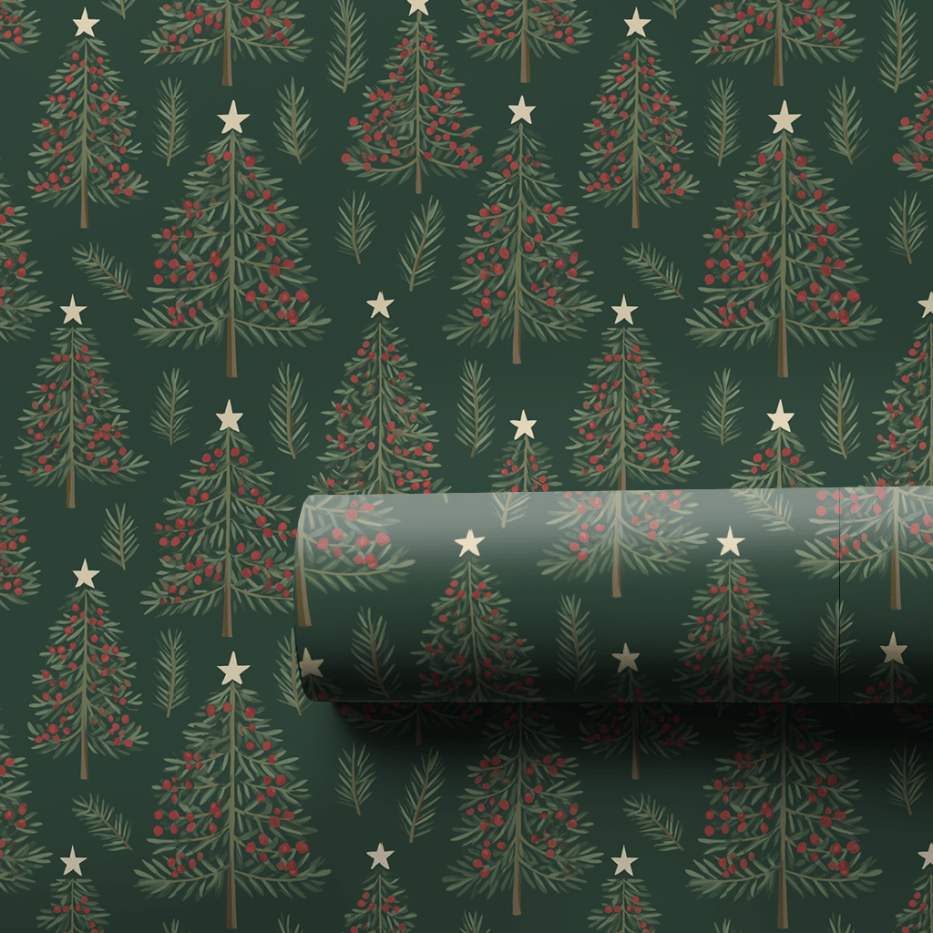 The Noble Fir - Wrapping Paper - Aspen & Arlo