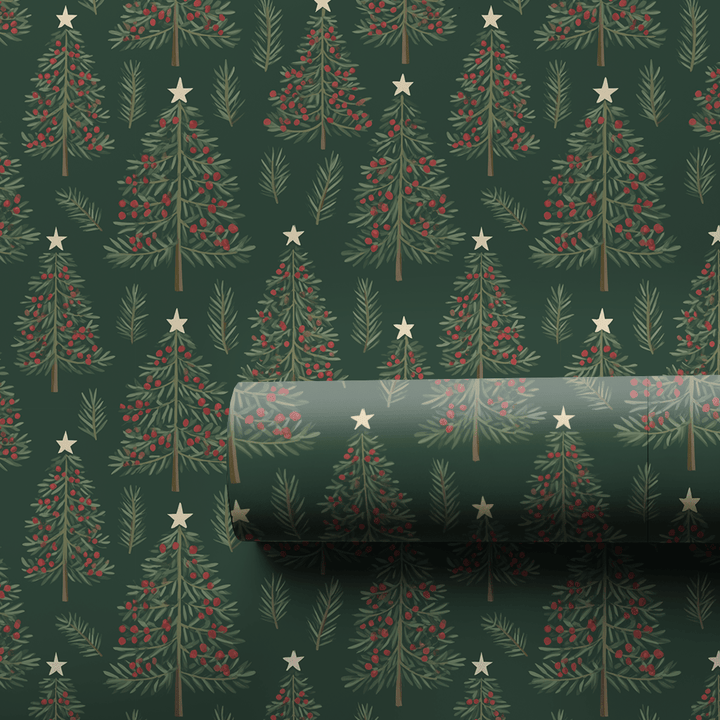 The Noble Fir - Wrapping Paper - Aspen & Arlo
