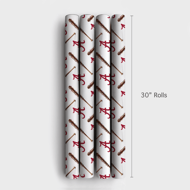 Crimson Diamond Lights - Wrapping Paper - Aspen & Arlo