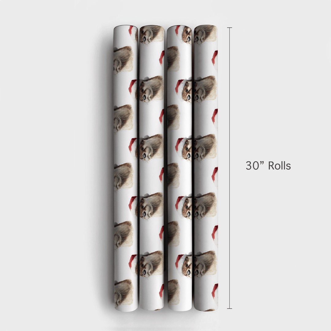 Otter Claus - Wrapping Paper - Aspen & Arlo