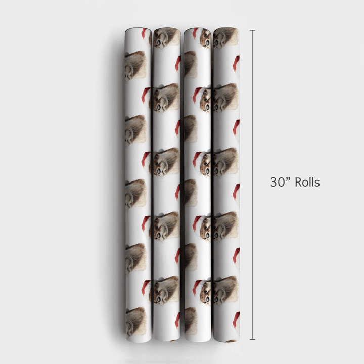 Otter Claus - Wrapping Paper - Aspen & Arlo