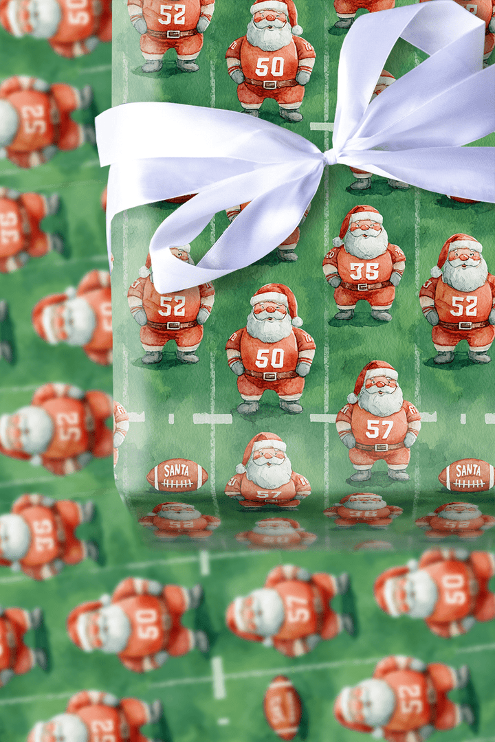 Helmets and Holiday - Wrapping Paper - Aspen & Arlo