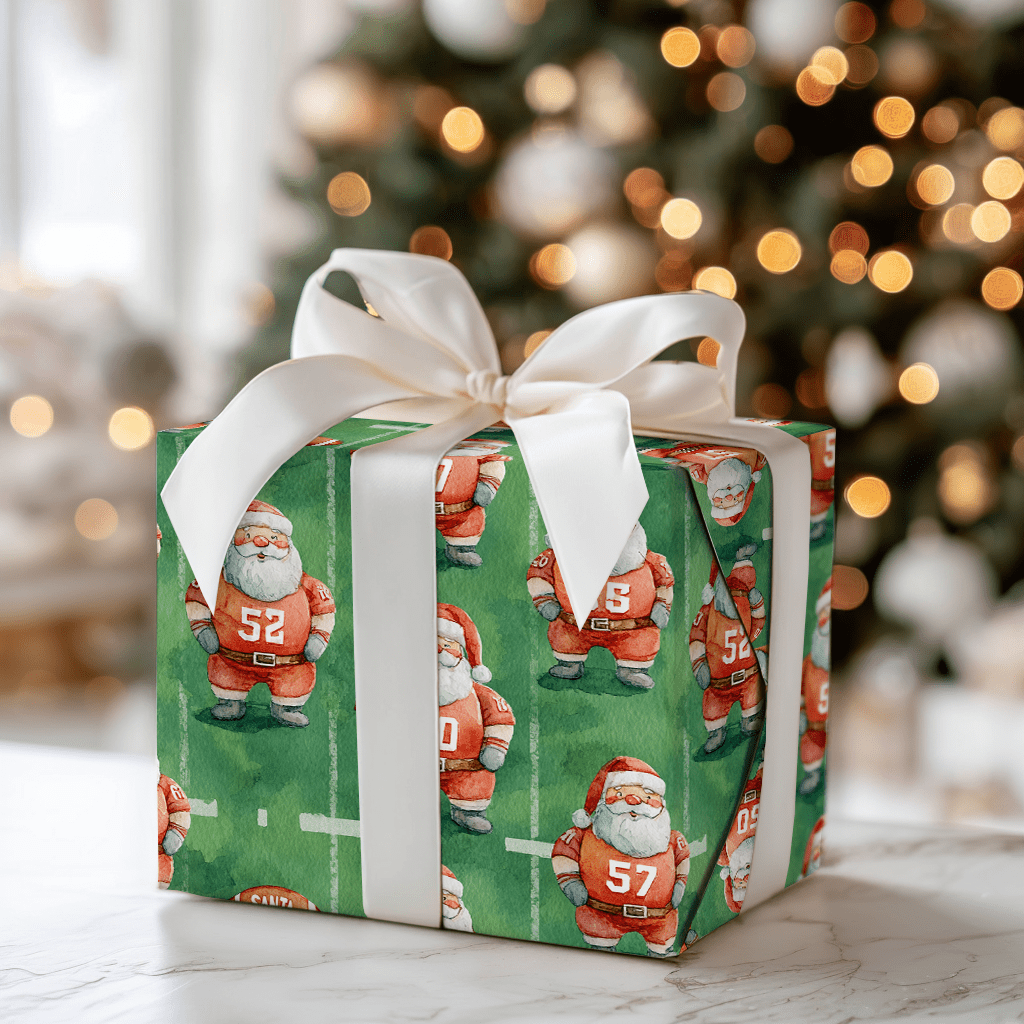 Helmets and Holiday - Wrapping Paper - Aspen & Arlo