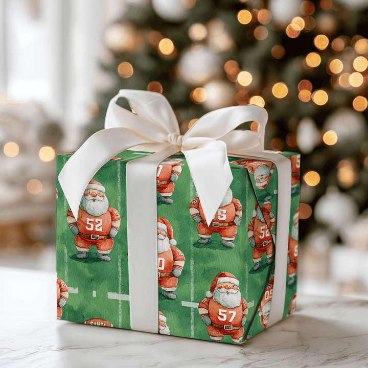 Helmets and Holiday - Wrapping Paper - Aspen & Arlo