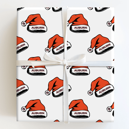 War Eagle Santa - Wrapping Paper - Aspen & Arlo