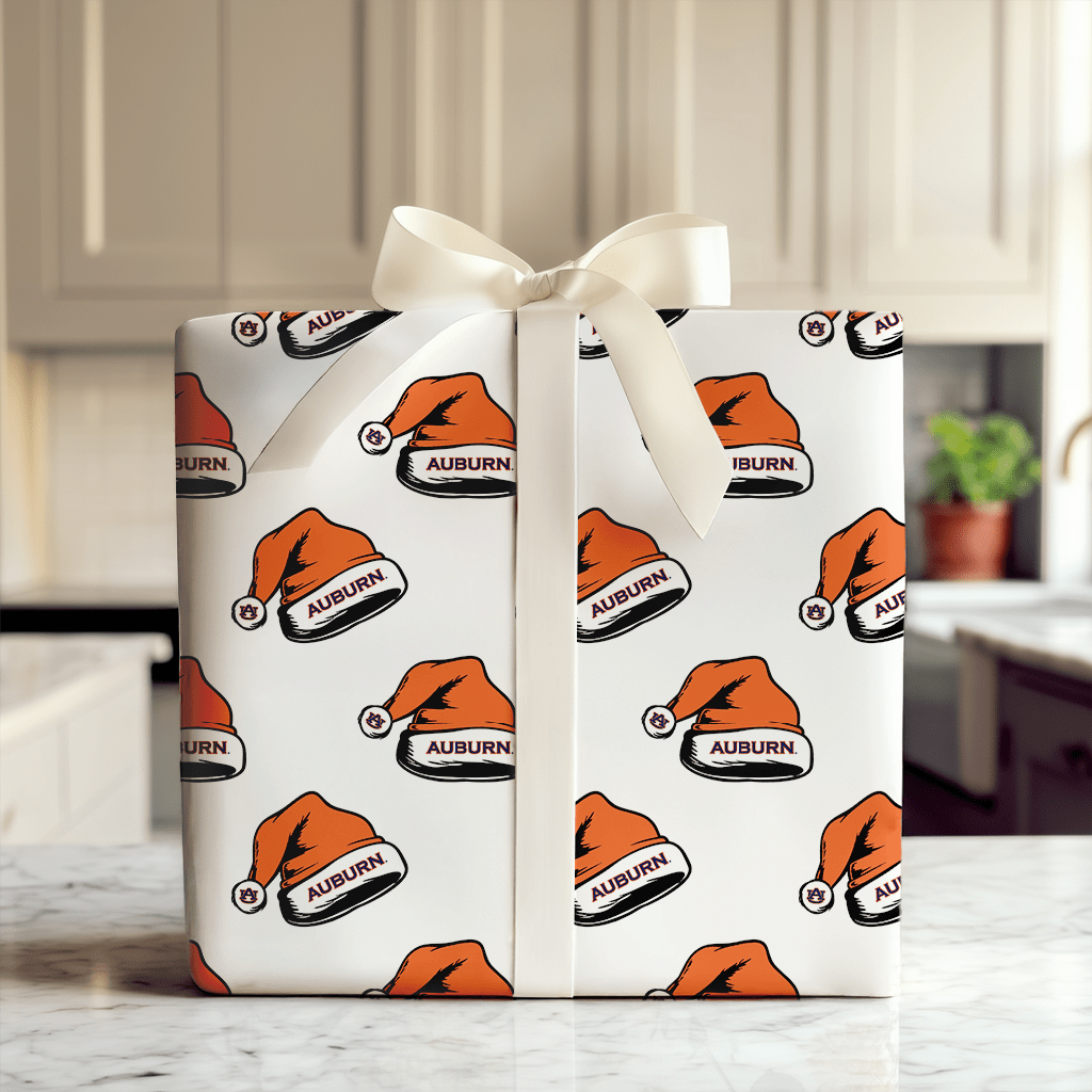 War Eagle Santa - Wrapping Paper - Aspen & Arlo