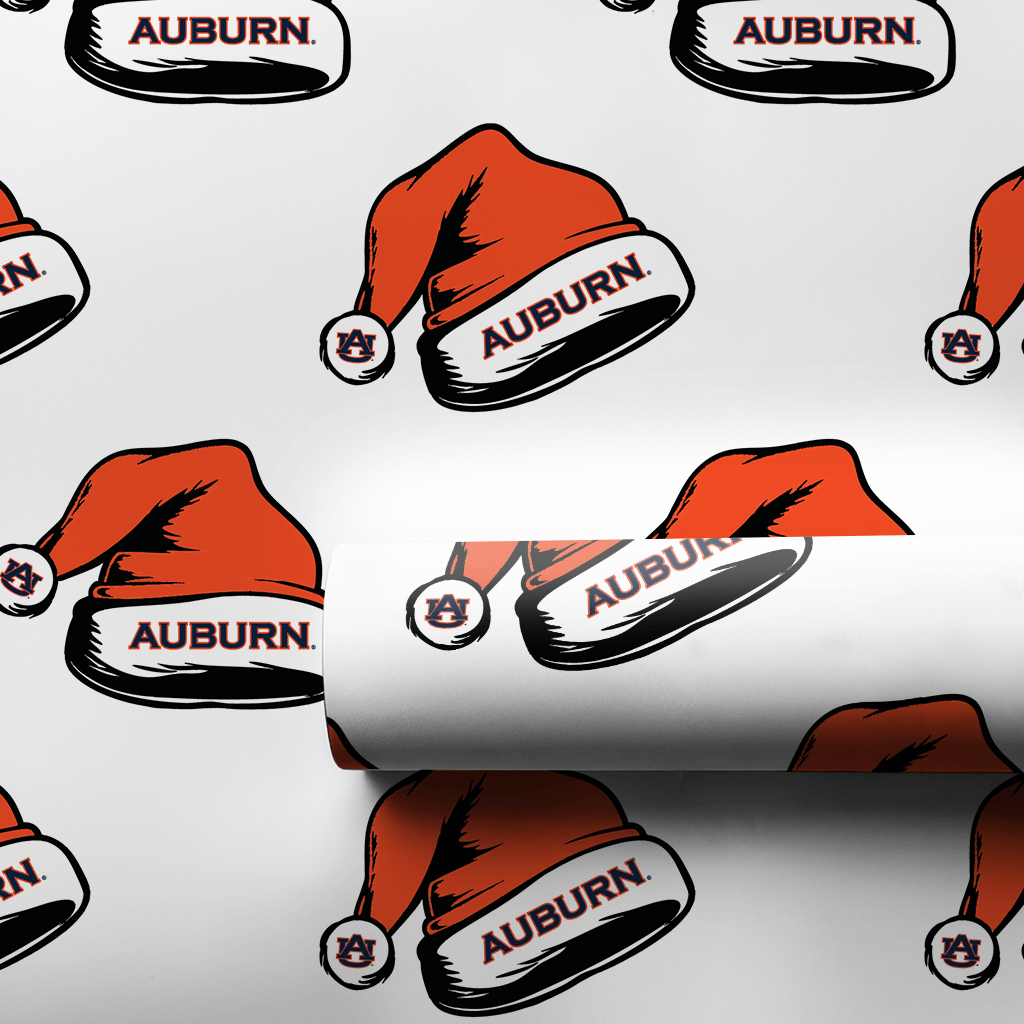War Eagle Santa - Wrapping Paper - Aspen & Arlo