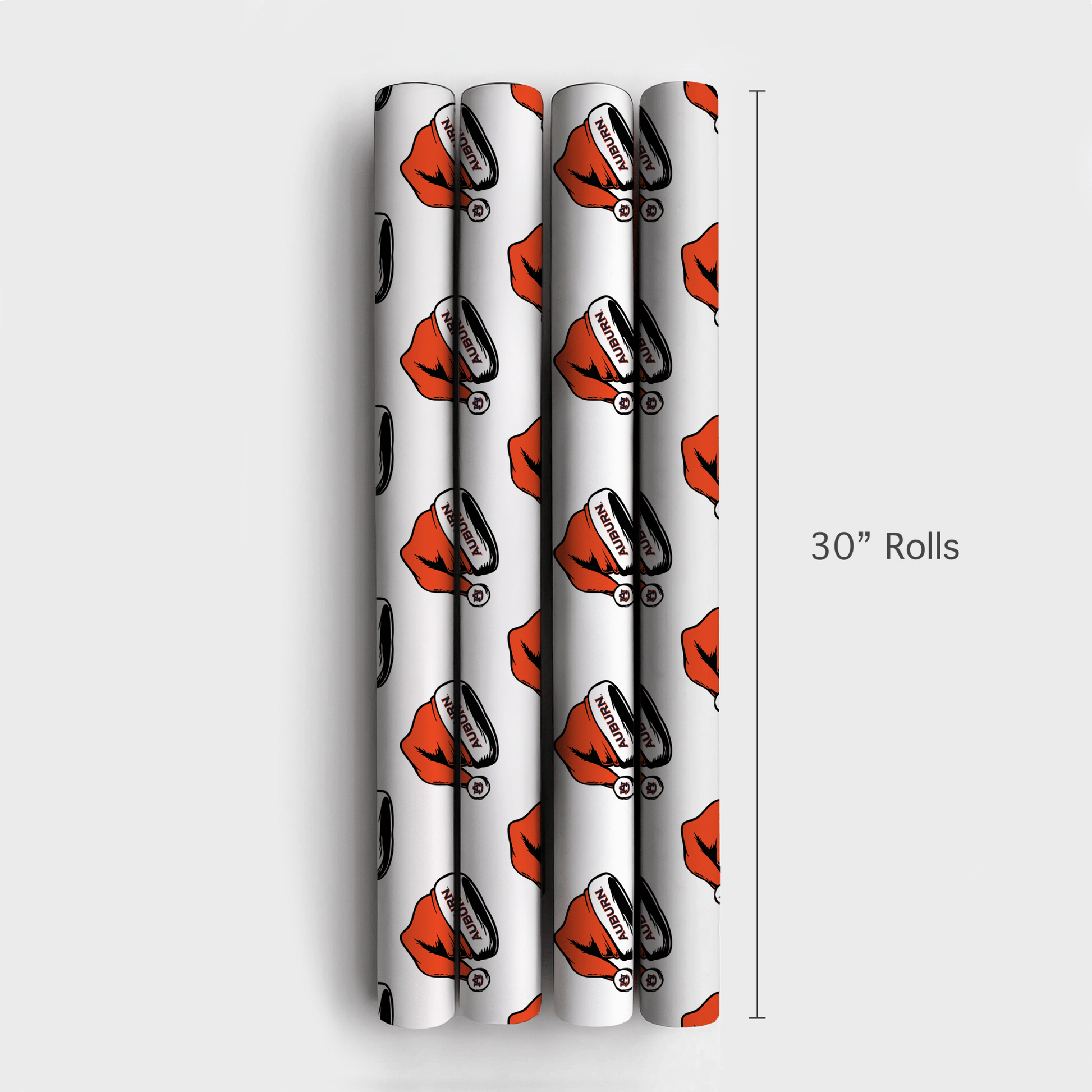 War Eagle Santa - Wrapping Paper - Aspen & Arlo