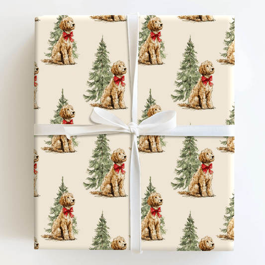 Fur Golden - Wrapping Paper - Aspen & Arlo