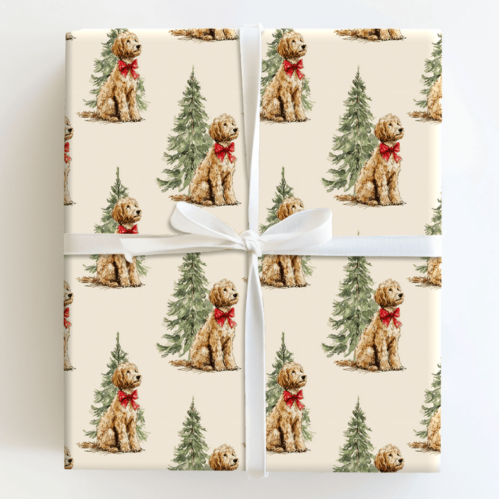 Fur Golden - Wrapping Paper - Aspen & Arlo