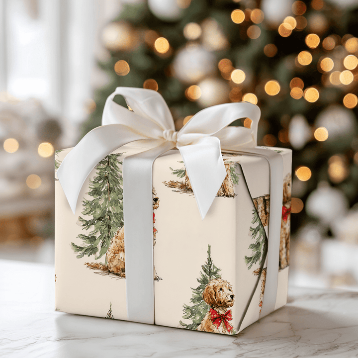 Fur Golden - Wrapping Paper - Aspen & Arlo