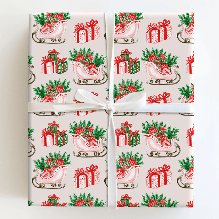 Sleighful of Gifts - Wrapping Paper - Aspen & Arlo