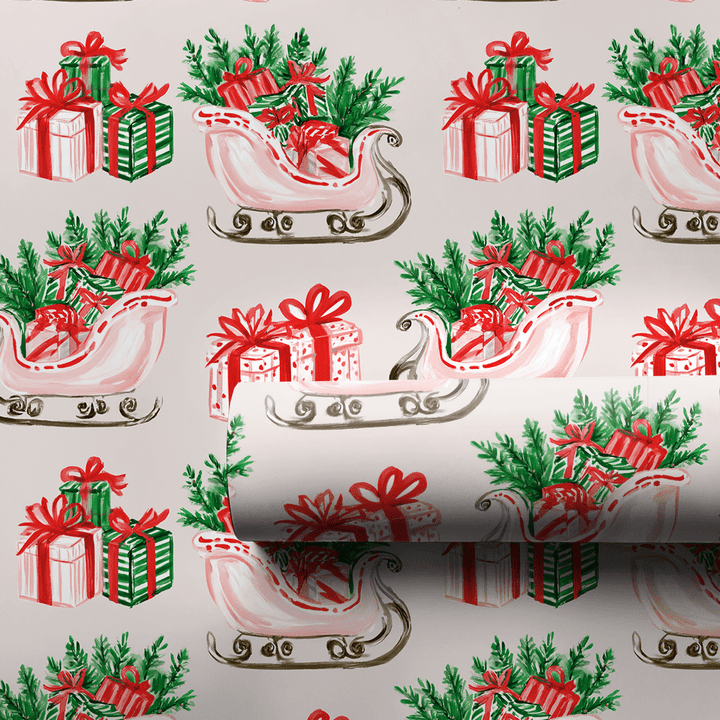 Sleighful of Gifts - Wrapping Paper - Aspen & Arlo