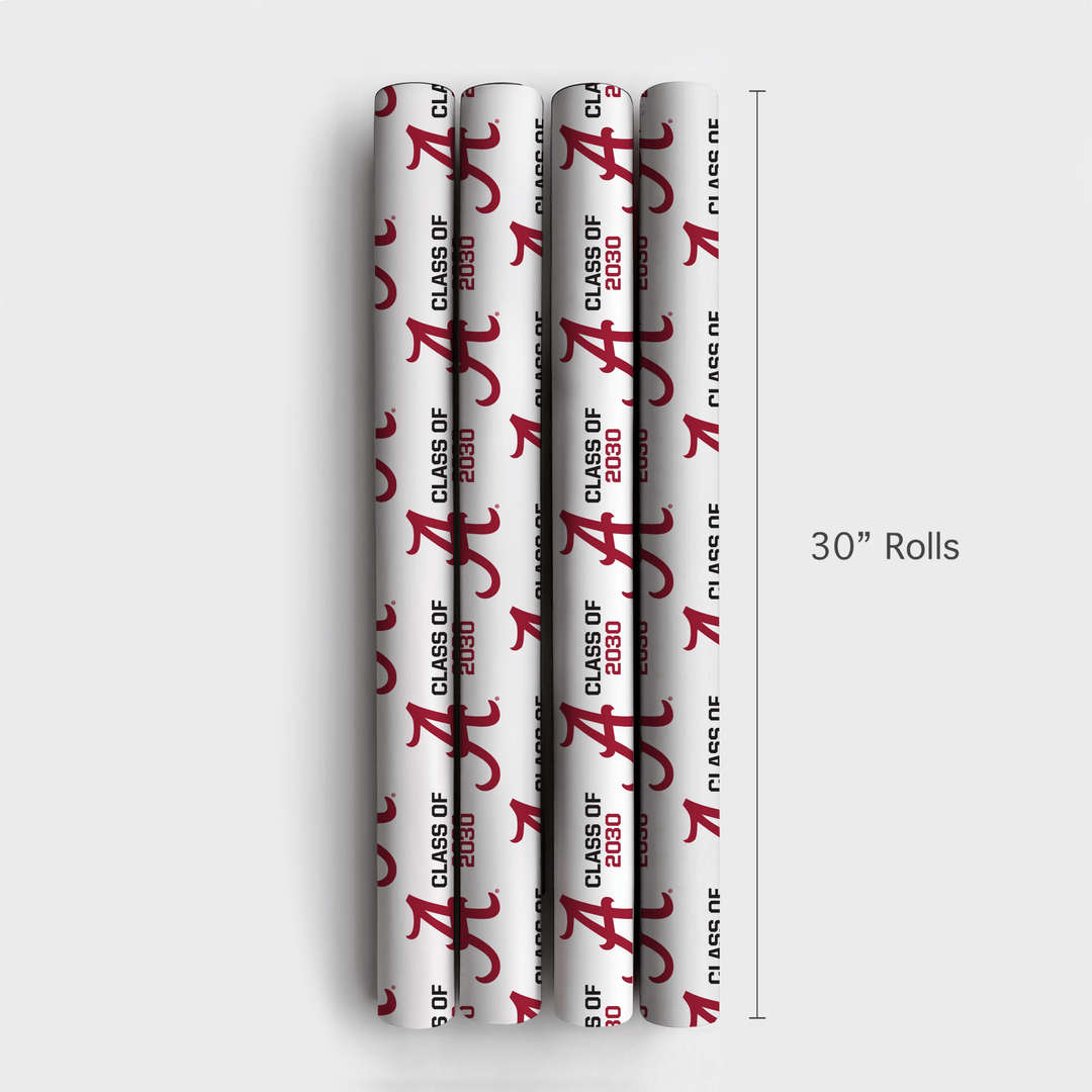 Alabama Class of 2030 - Wrapping Paper - Aspen & Arlo
